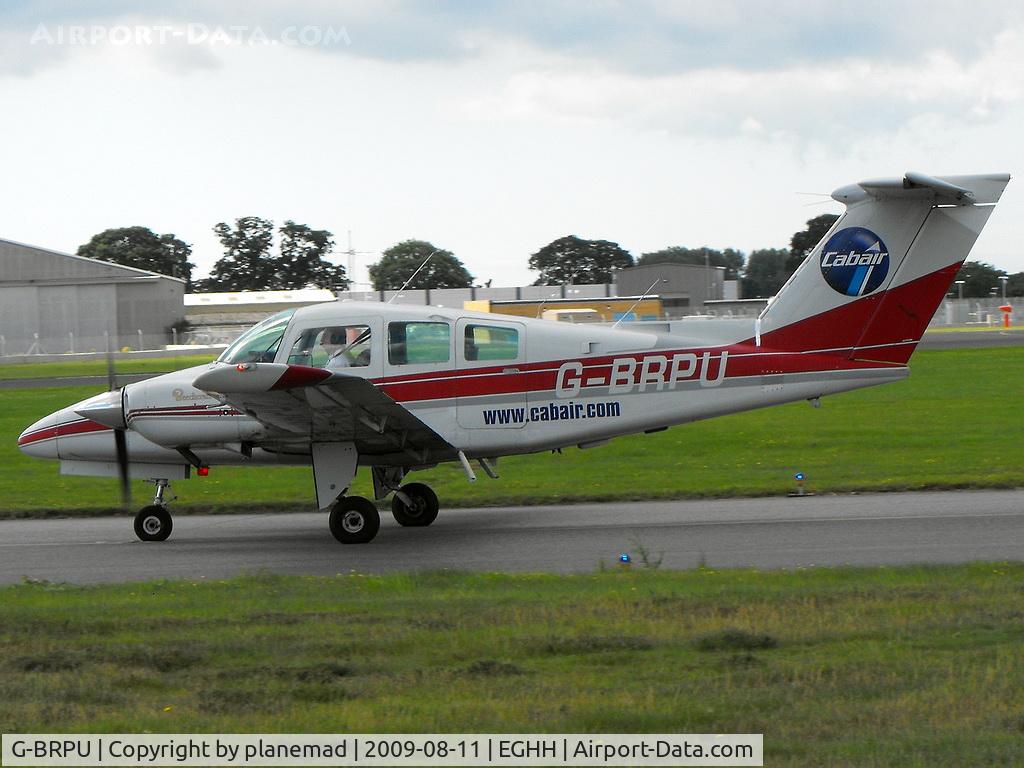 G-BRPU, 1979 Beech 76 Duchess C/N ME-140, Taken from the Flying Club