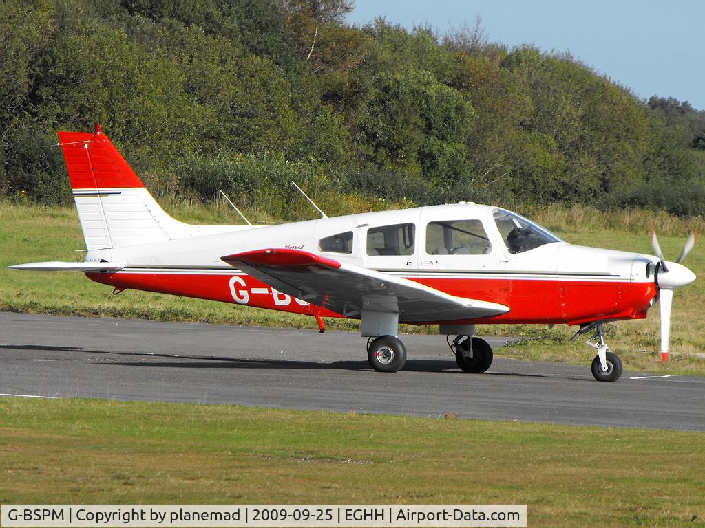 G-BSPM, 1981 Piper PA-28-161 Cherokee Warrior II C/N 28-8116046, Taken from the Flying Club