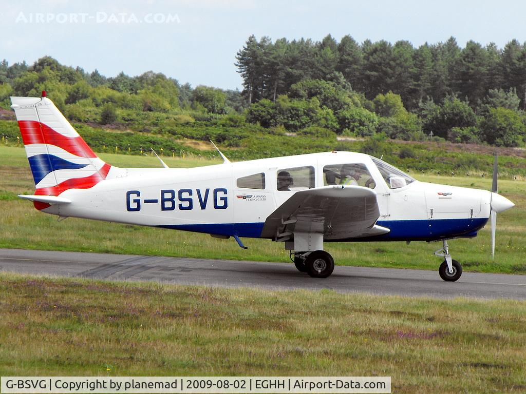 G-BSVG, 1984 Piper PA-28-161 Cherokee Warrior II C/N 28-8516013, Taken from the Flying Club