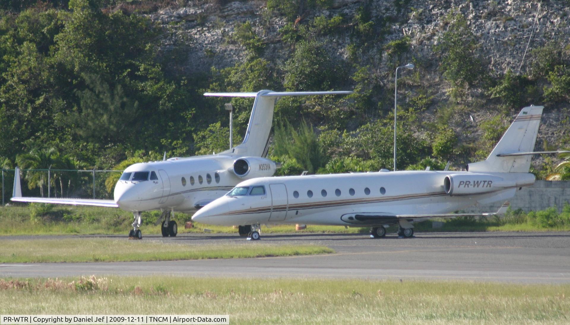 PR-WTR, 1998 Israel Aircraft Industries IAI-1126 Galaxy C/N 004, Pr-WTR park at the extrem west ramp. i mean cargo ramp