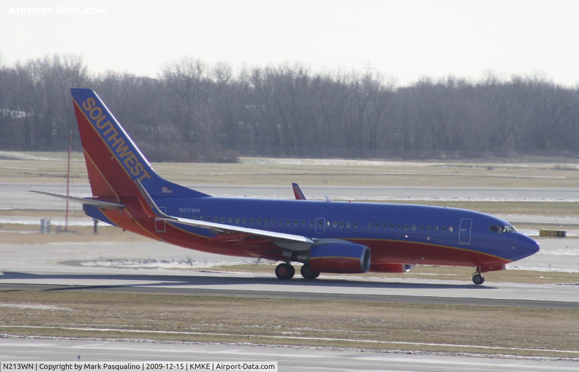 N213WN, 2005 Boeing 737-7H4 C/N 34217, Boeing 737-700