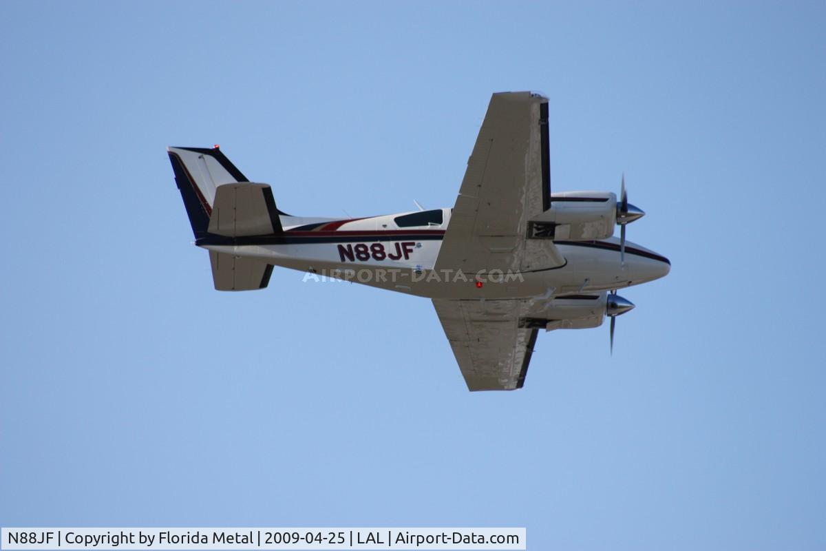 N88JF, 1980 Beech 95-B55 (T42A) Baron C/N TC-2302, Beech 55