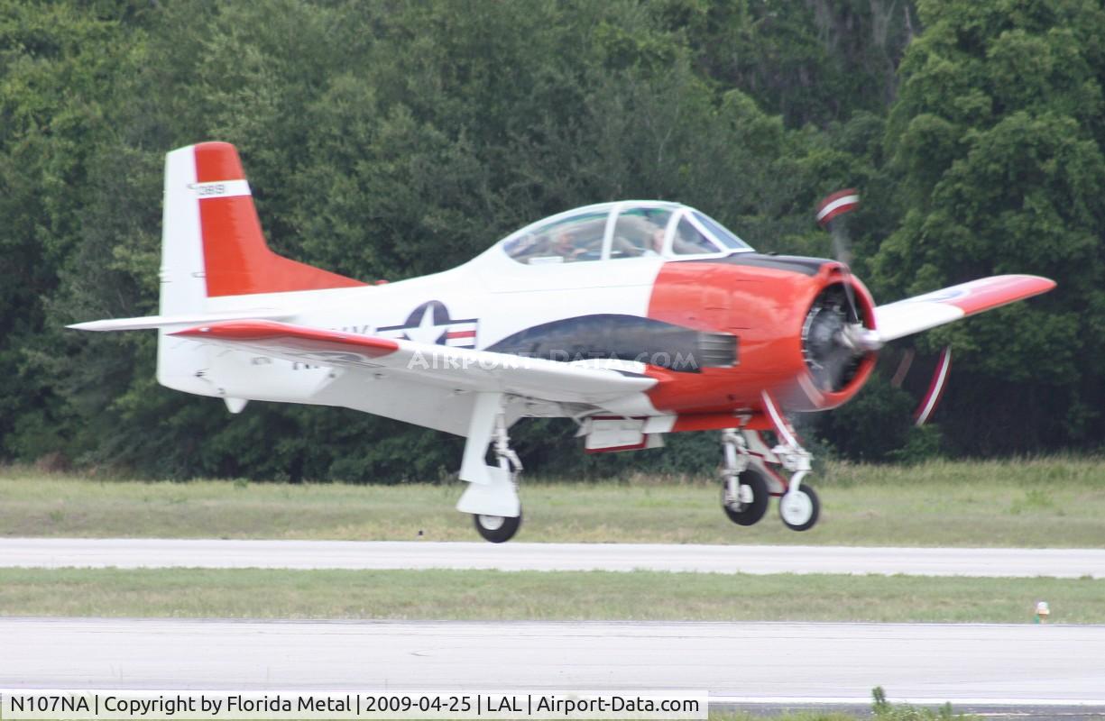 N107NA, 1955 North American T-28B Trojan C/N 200-262, T-28B