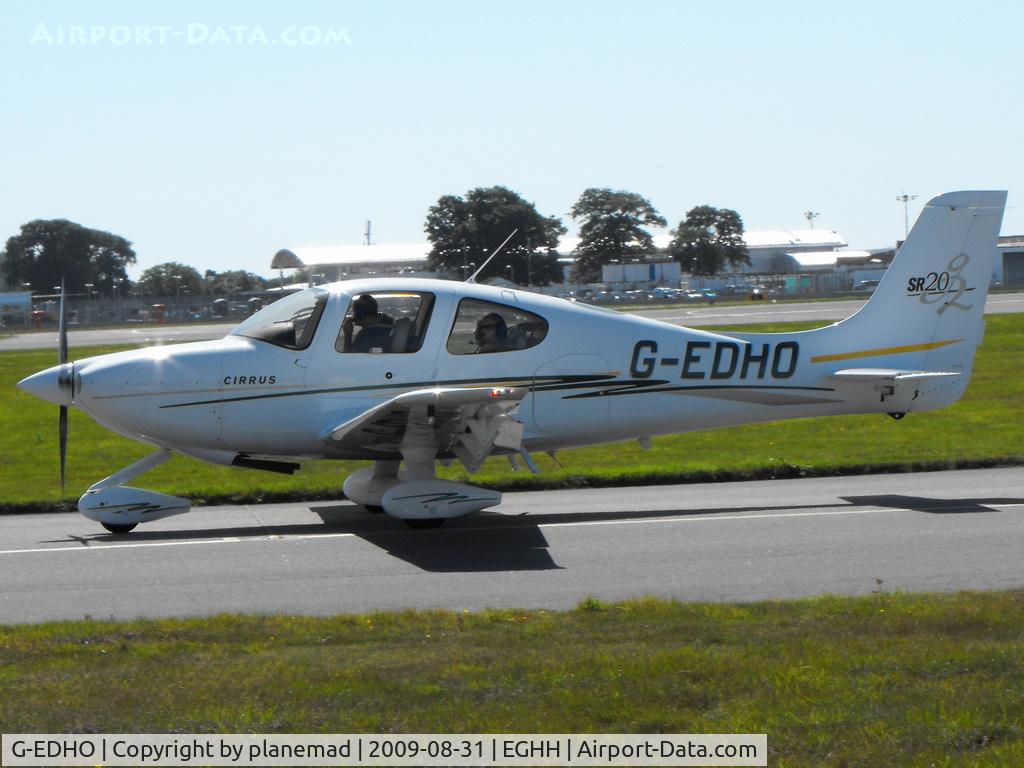 G-EDHO, 2005 Cirrus SR20 G2 C/N 1542, Taken from the Flying Club