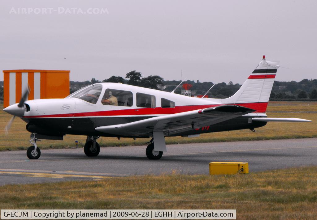 G-ECJM, 1978 Piper PA-28R-201T Cherokee Arrow III C/N 28R-7803178, Taken from the Flying Club