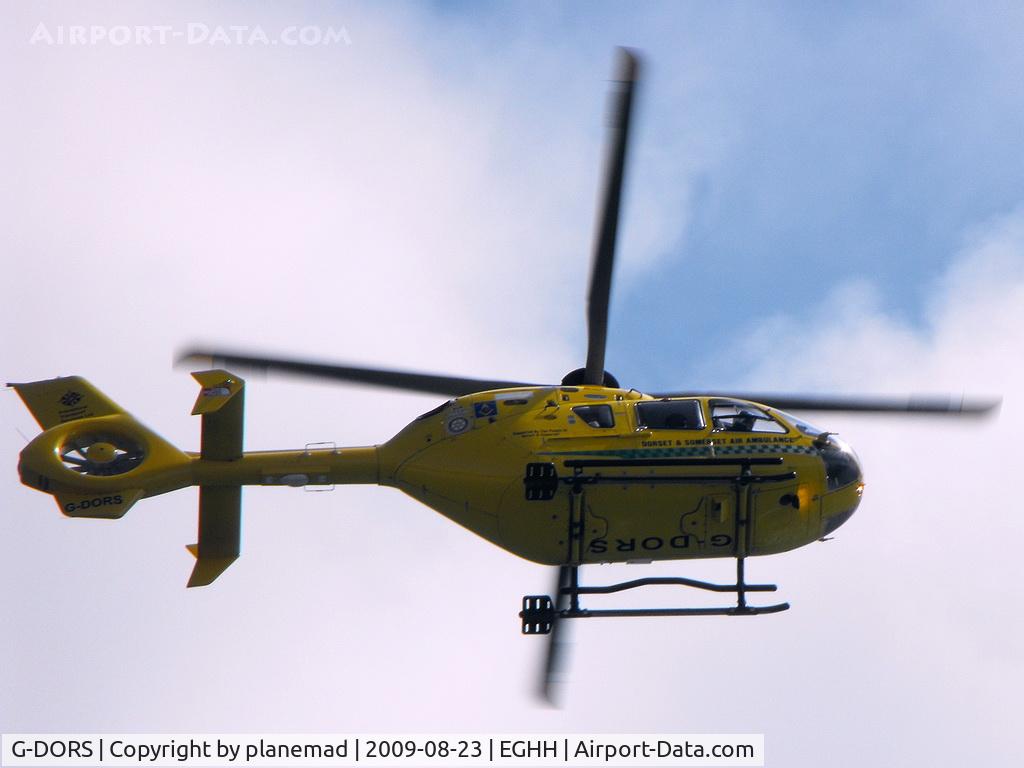 G-DORS, 2006 Eurocopter EC-135T-2+ C/N 0517, In action at the 2009 Air Festival