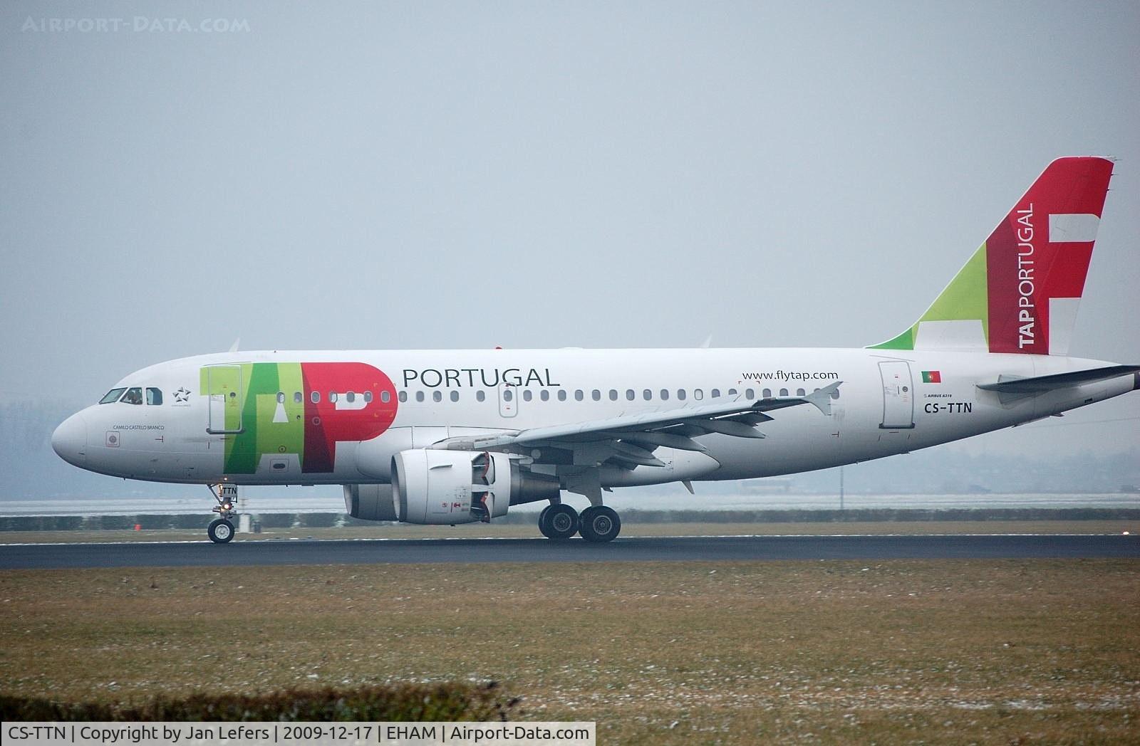 CS-TTN, 1999 Airbus A319-111 C/N 1120, TAP Portugal Airbus