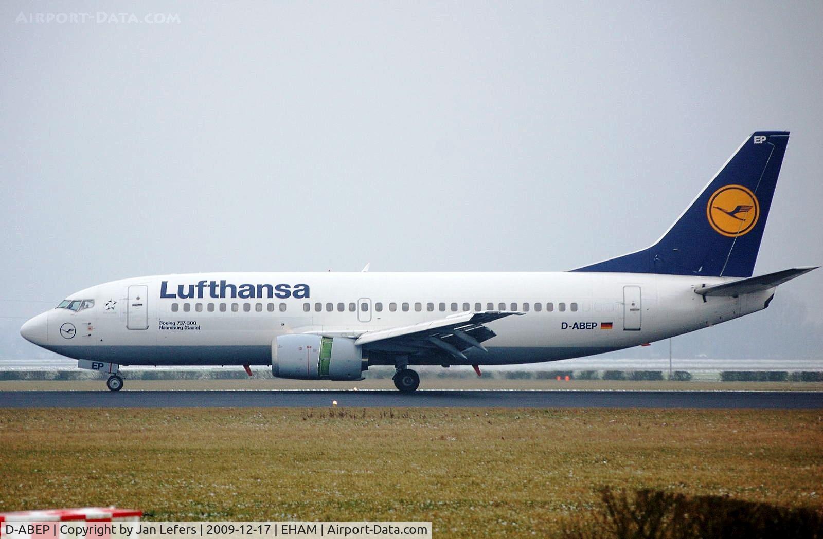 D-ABEP, 1992 Boeing 737-330 C/N 26430, Lufthansa Boeing 737