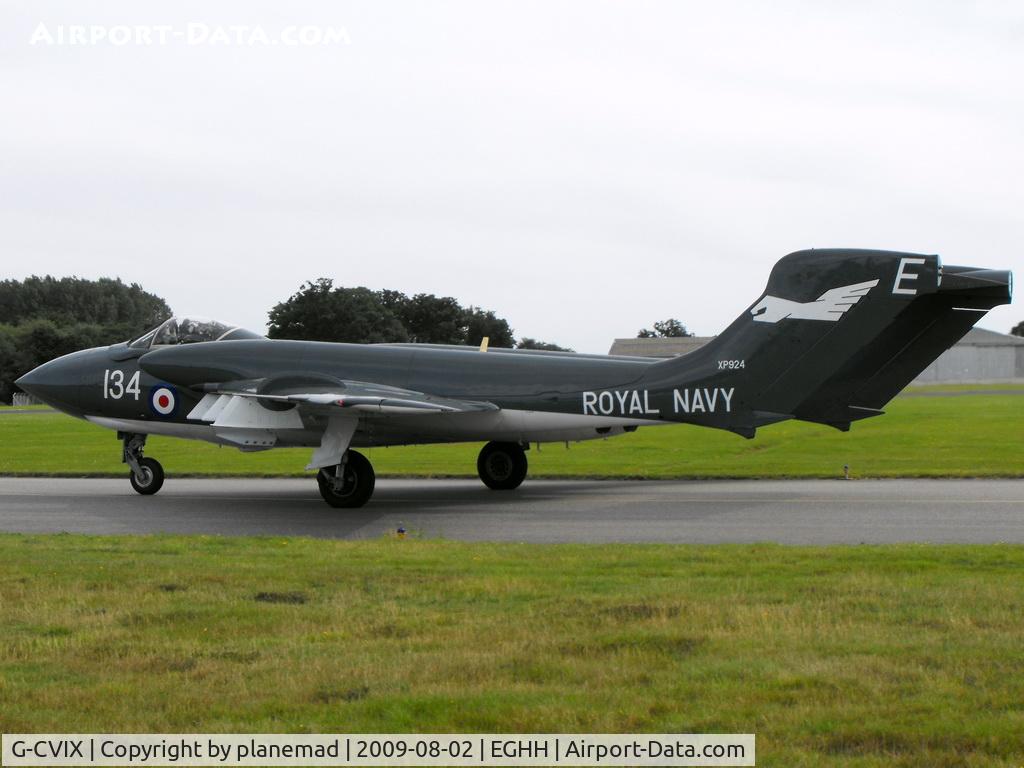 G-CVIX, 1963 De Havilland DH-110 Sea Vixen D.3 C/N 10132, Taken from the Flying Club