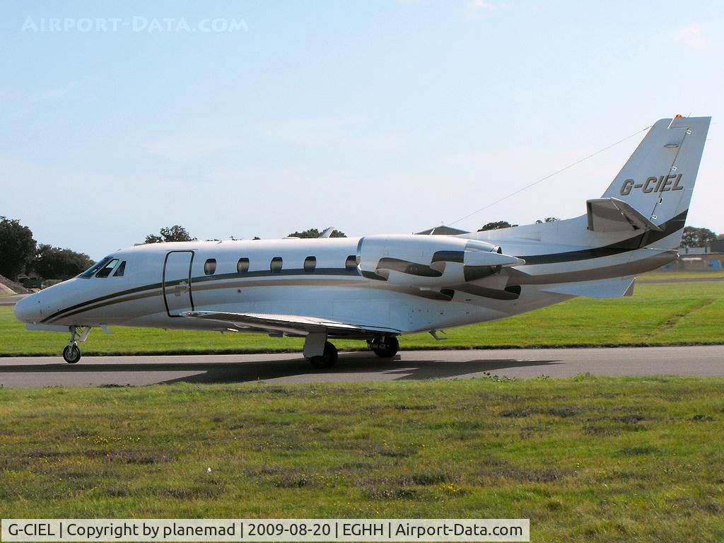 G-CIEL, 2002 Cessna 560XL Citation Excel C/N 560-5247, Taken from the Flying Club