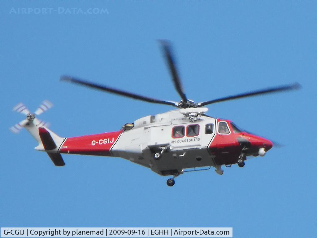 G-CGIJ, 2007 AgustaWestland AW-139 C/N 31203, HM Coastguard on the go-round, taken from the Flying Club
