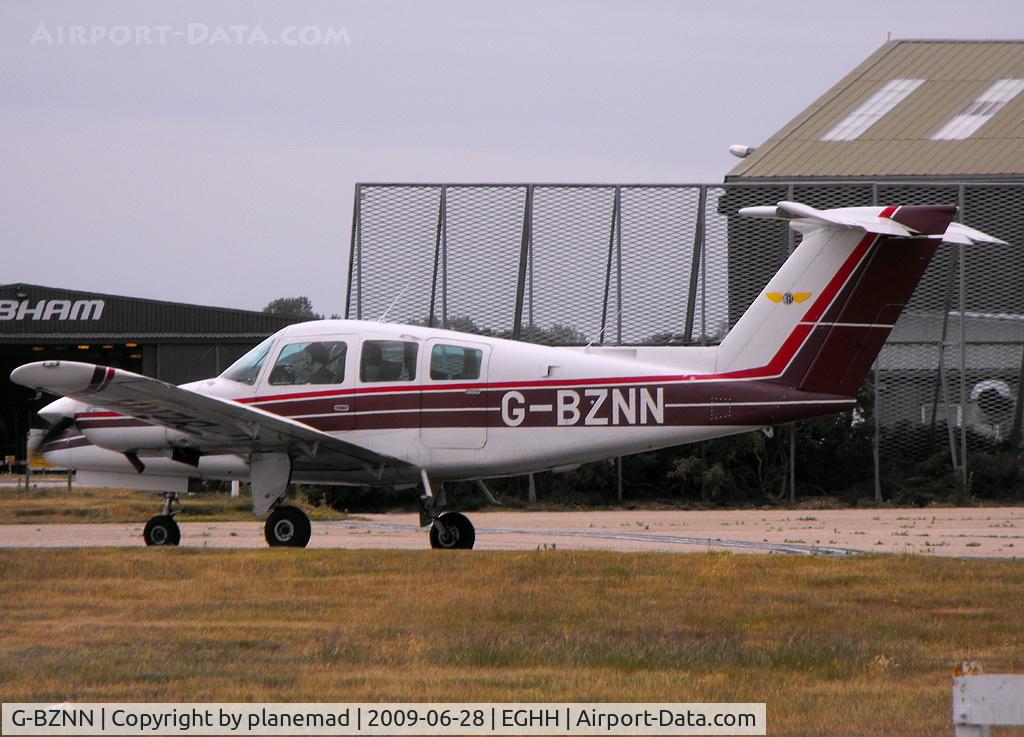 G-BZNN, 1980 Beech 76 Duchess C/N ME-343, Taken from the Flying Club