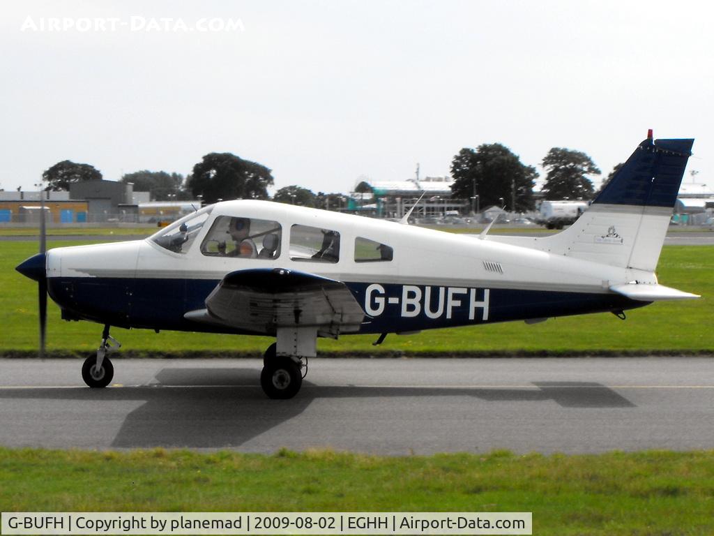 G-BUFH, 1984 Piper PA-28-161 Warrior II C/N 28-8416076, Taken from the Flying Club