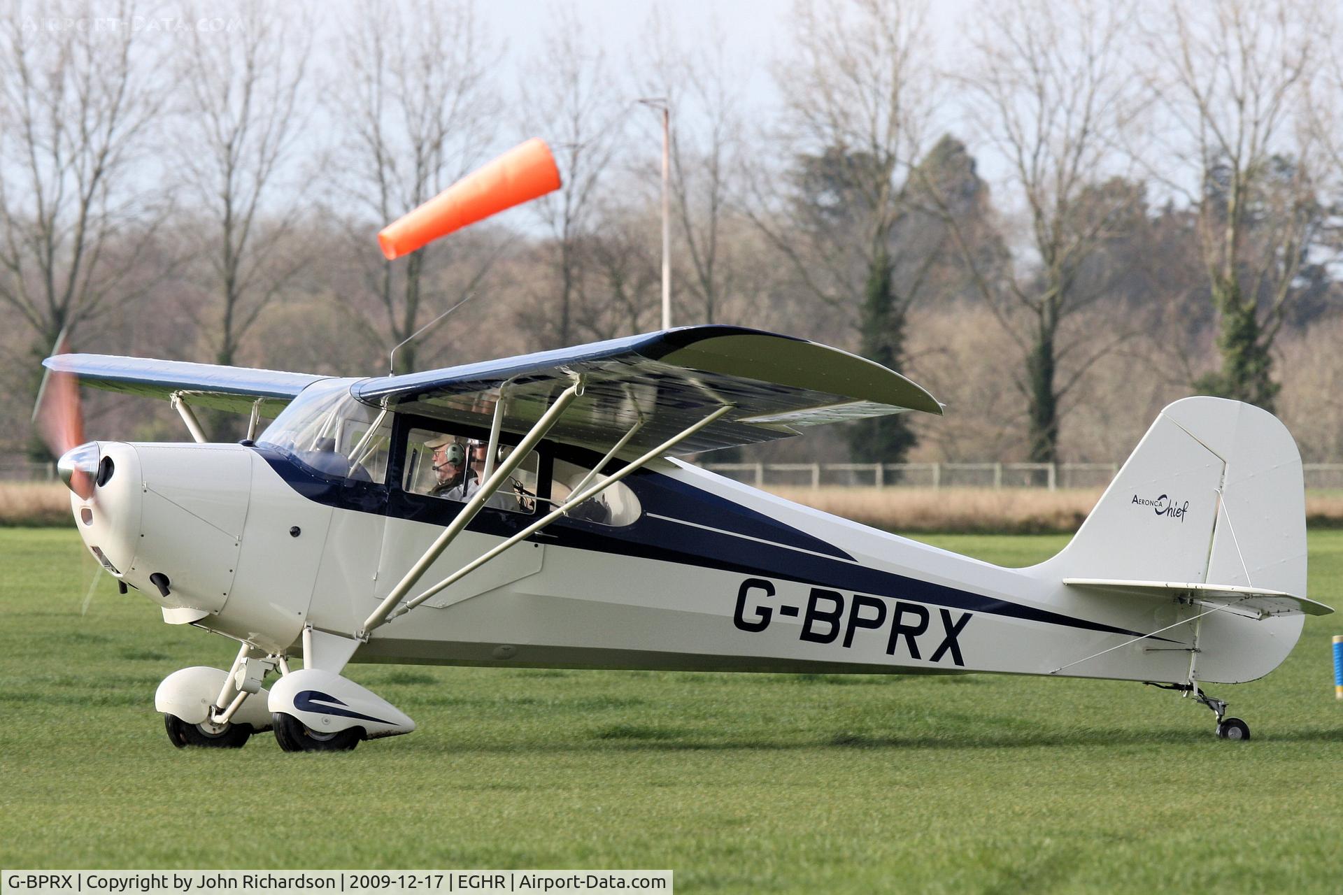G-BPRX, 1946 Aeronca 11AC Chief Chief C/N 11AC-94, At Goodwood