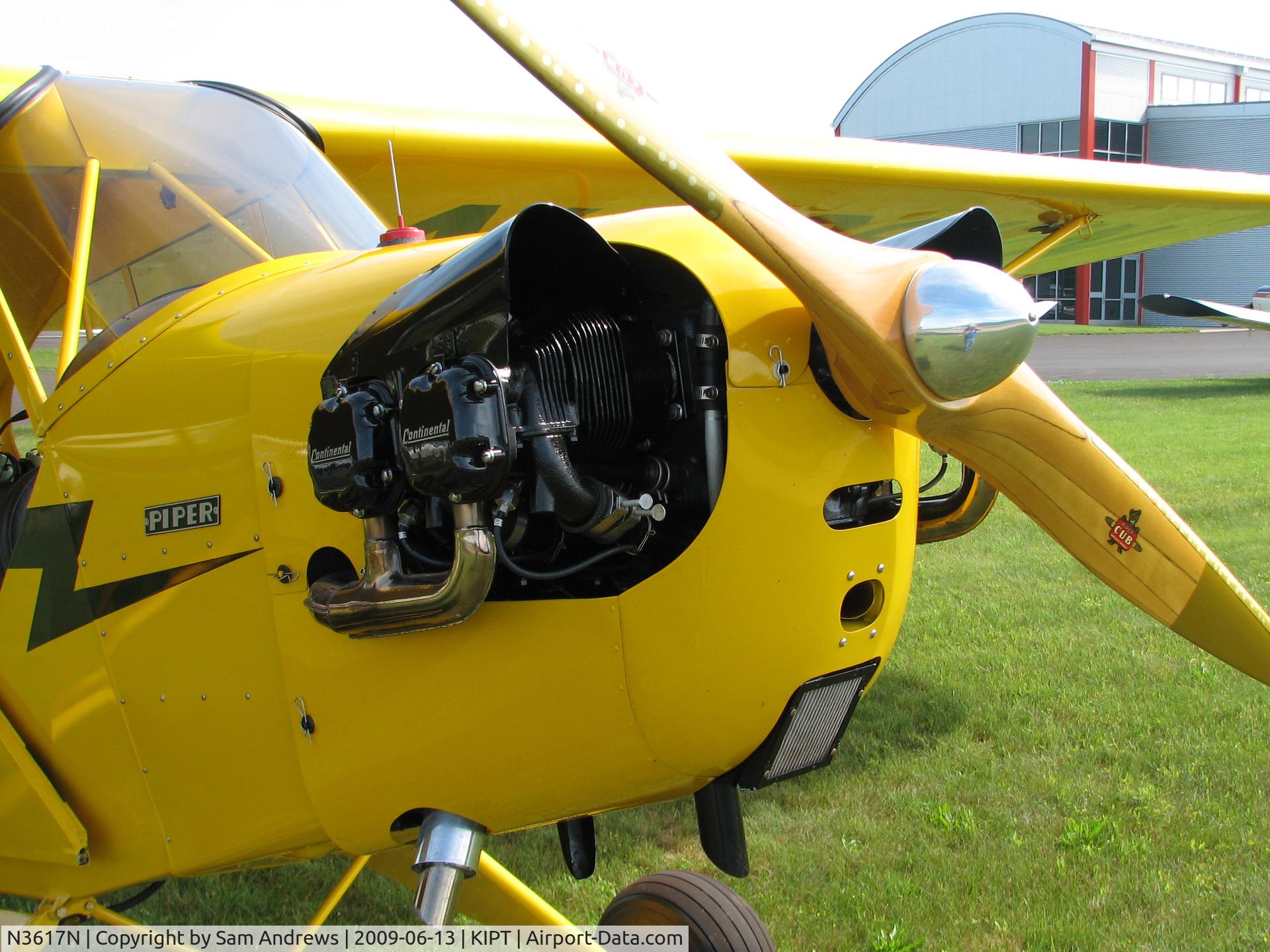 N3617N, 1947 Piper J3C-65 Cub C/N 22865, This guy spent a lot of time on this beauty.