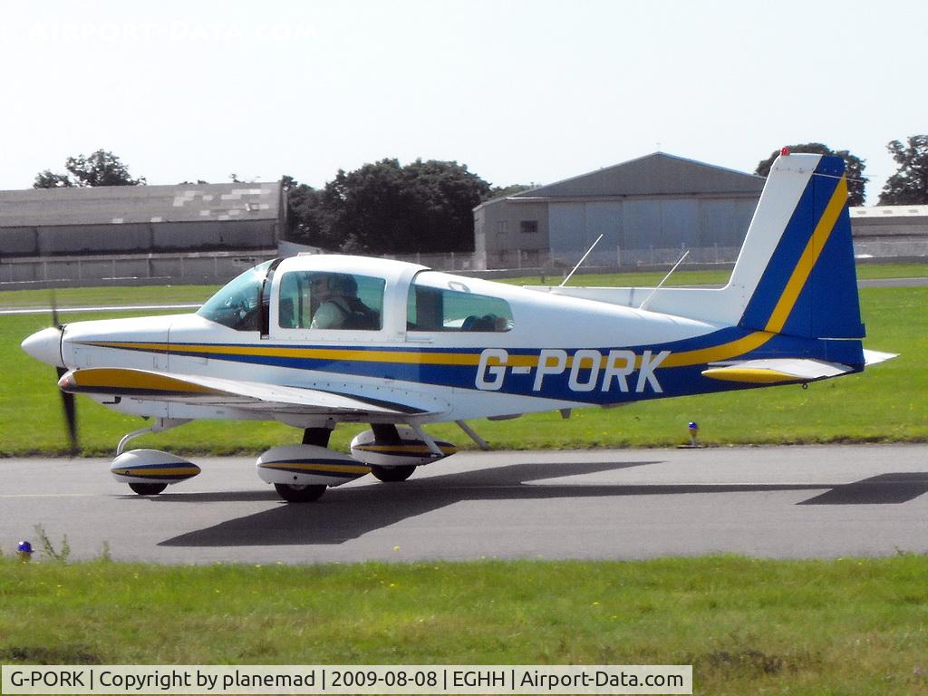 G-PORK, 1977 Grumman American AA-5B Tiger C/N AA5B-0625, Taken from the Flying Club