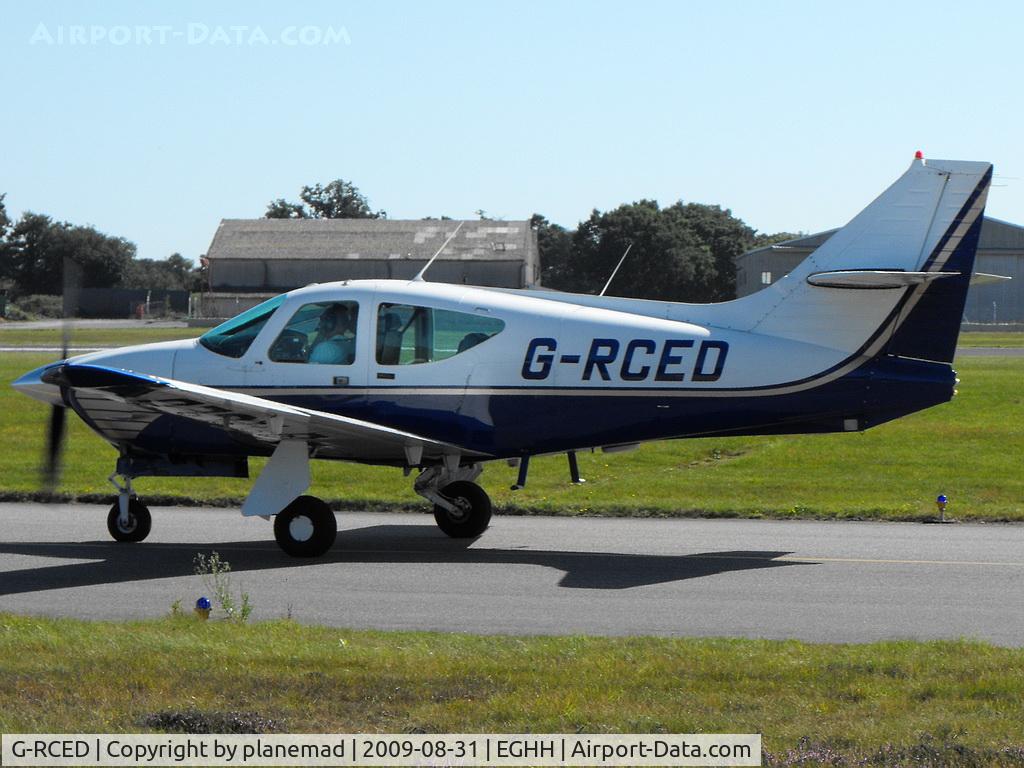G-RCED, 1977 Rockwell Commander 114 C/N 14241, Taken from the Flying Club
