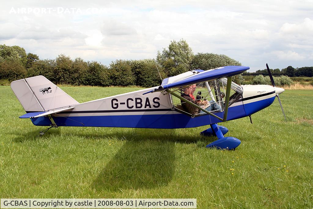 G-CBAS, 2001 Rans S-6ES Coyote II C/N PFA 204-13688, seen @ Stoke Golding