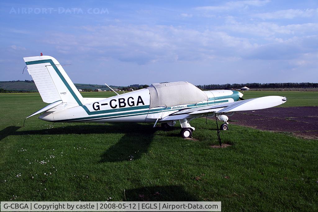 G-CBGA, 2001 PZL-Okecie PZL-110 Koliber 160A C/N 04010086, seen @ Old Sarum