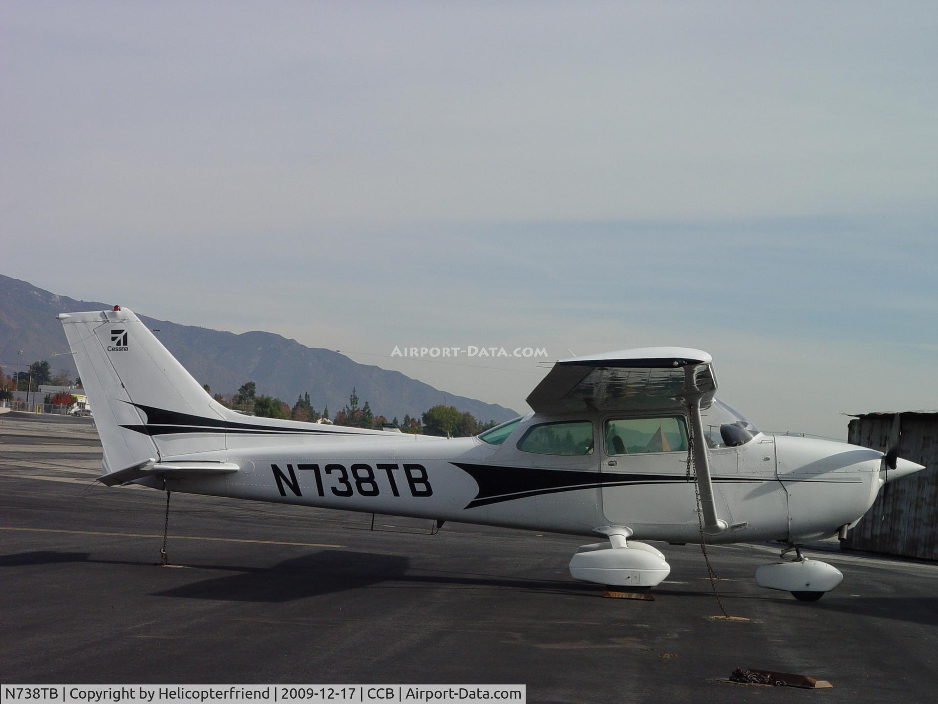 N738TB, 1977 Cessna 172N C/N 17270215, Parked in transient parking