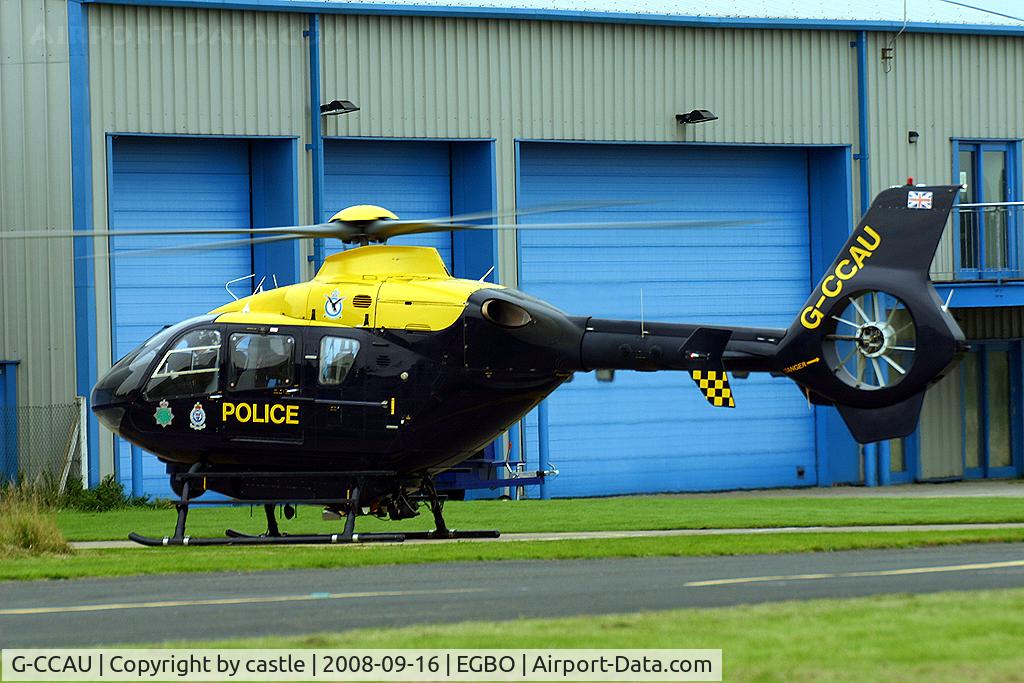 G-CCAU, 1997 Eurocopter EC-135T-1 C/N 0040, seen @ Wolverhampton
