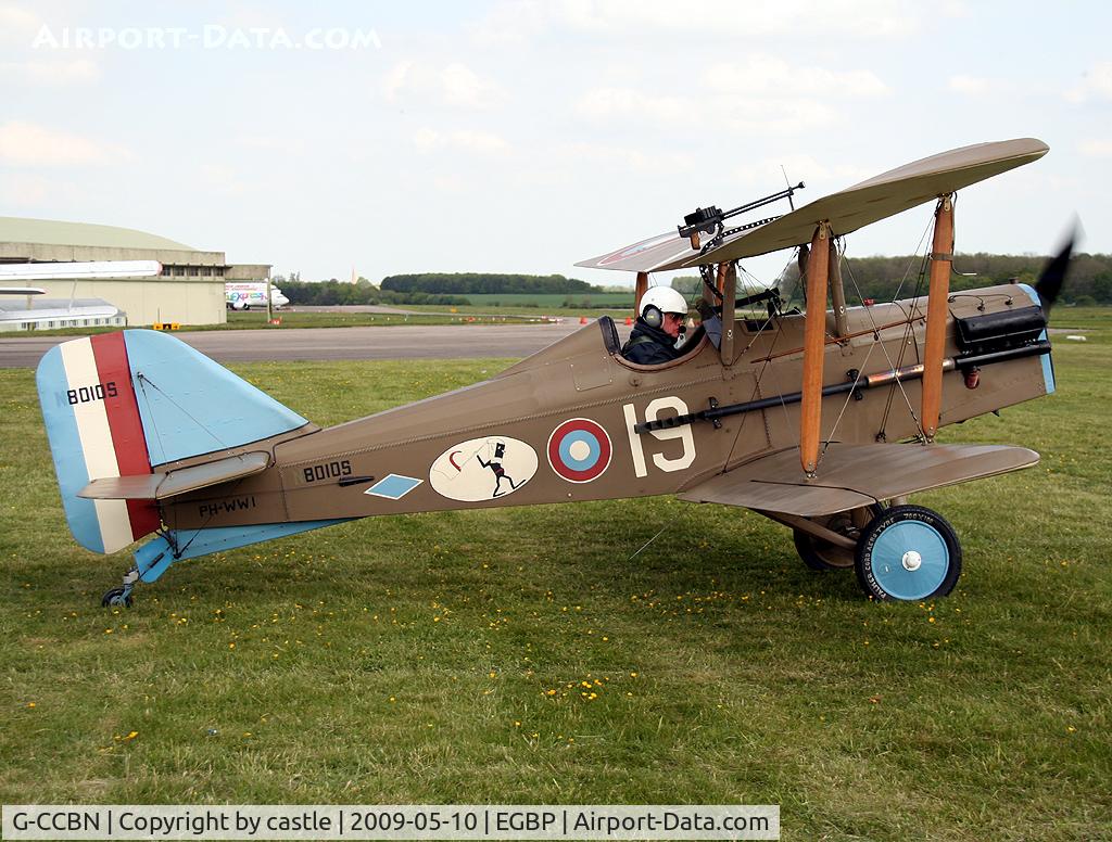 G-CCBN, 1982 Royal Aircraft Factory SE-5A Replica C/N 077246, seen @ Kemble vintage flyin