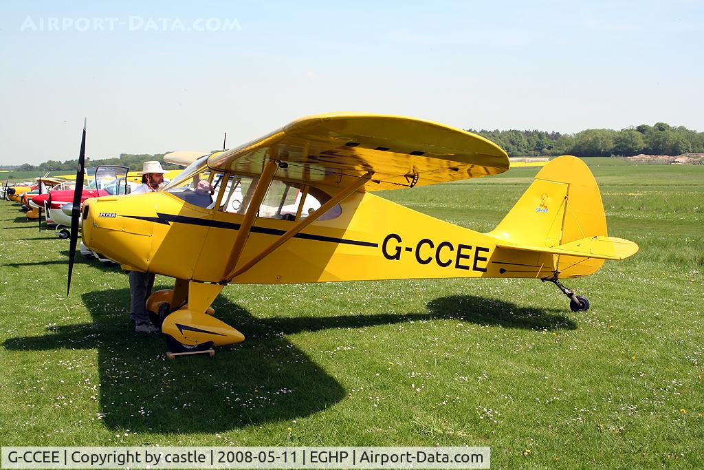 G-CCEE, 1948 Piper PA-15 Vagabond Vagabond C/N 15-248, seen @ Popham