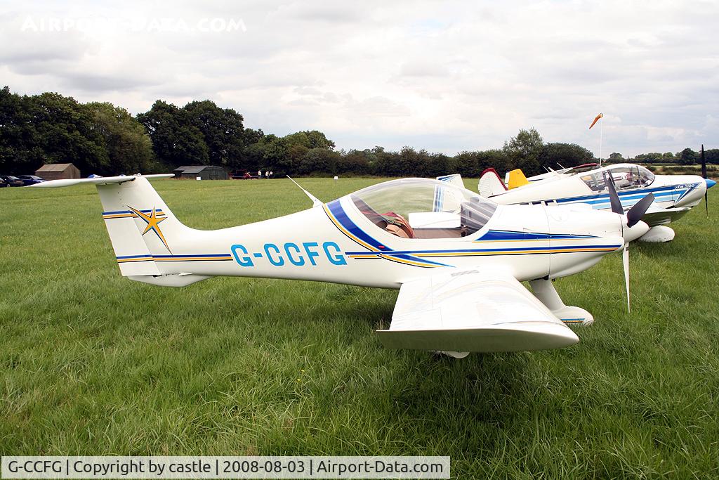 G-CCFG, 2003 Dyn'Aero MCR-01 Banbi C/N PFA 301A-14047, seen @ Stoke Golding