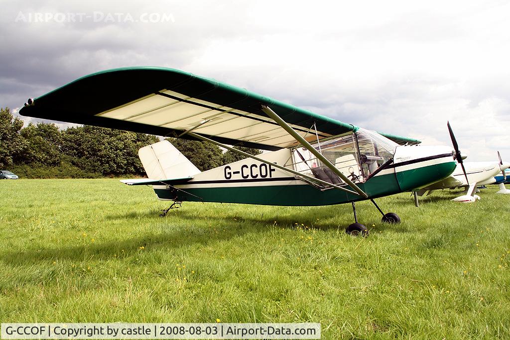 G-CCOF, 2004 Rans S-6ESA Coyote II C/N PFA 204-14037, seen @ Stoke Golding