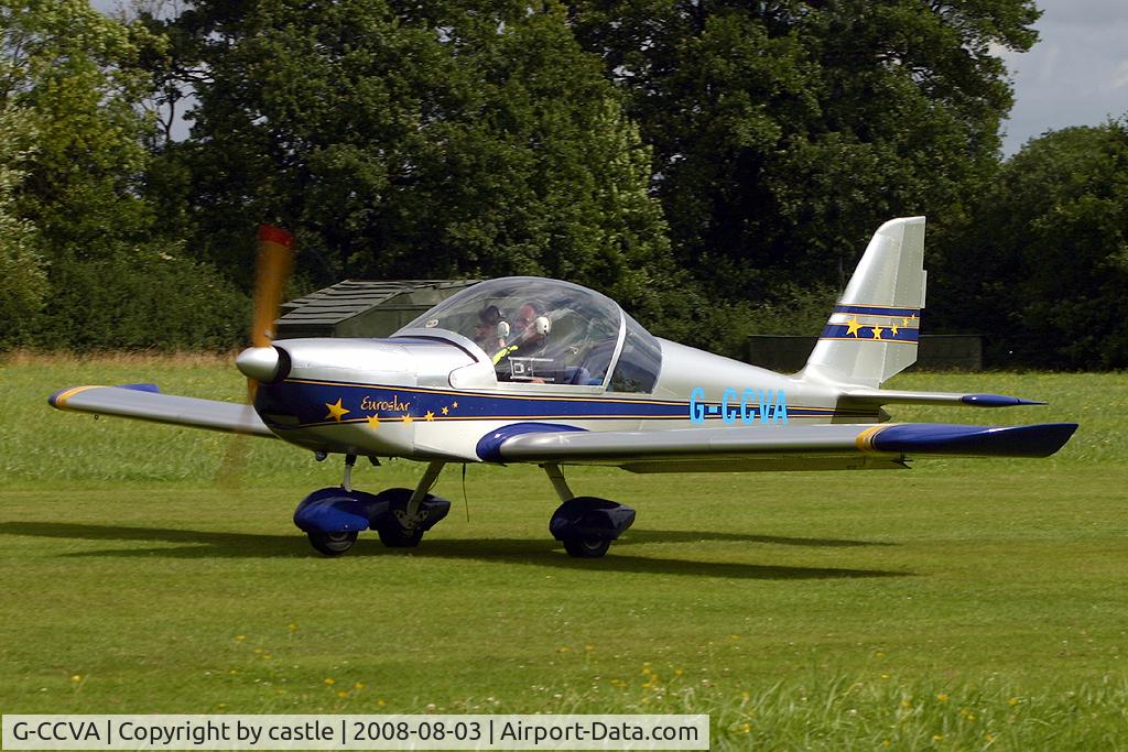 G-CCVA, 2004 Aerotechnik EV-97 TeamEurostar UK C/N PFA 315-14226, seen @ Stoke Golding