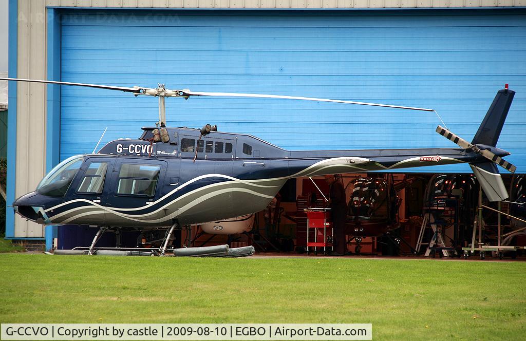 G-CCVO, 1994 Bell 206B JetRanger III C/N 4326, seen @ Wolverhampton
