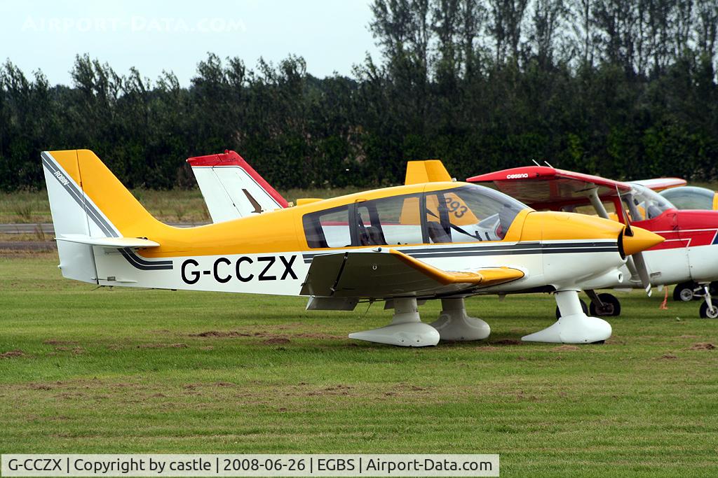 G-CCZX, 1992 Robin DR-400-180 Regent Regent C/N 2127, seen @ Shobdon