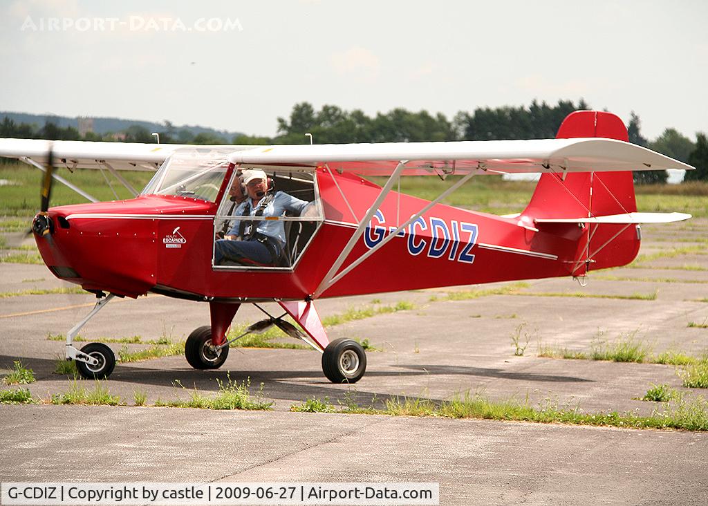 G-CDIZ, 2005 Reality Escapade 912(1) C/N BMAA/HB/393, seen @ Weston Zoyland