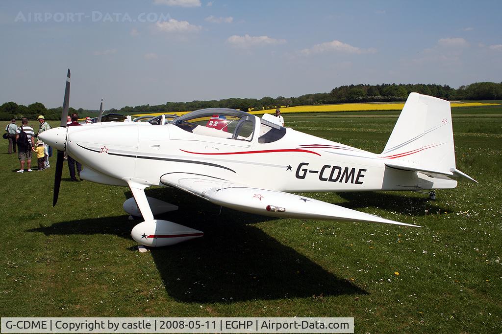 G-CDME, 2006 Vans RV-7 C/N PFA 323-14151, seen @ Popham