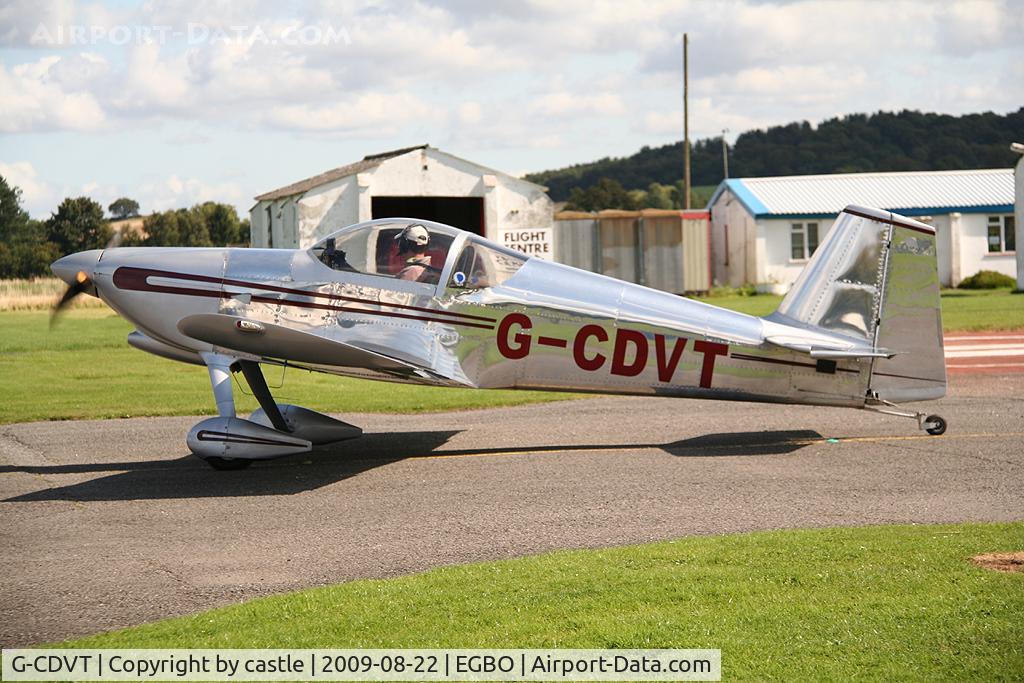 G-CDVT, 1991 Vans RV-6 C/N 20206, seen @ Wolverhampton