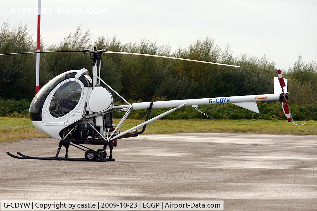 G-CDYW, 2006 Schweizer 269C-1 C/N 0247, seen @ Liverpool