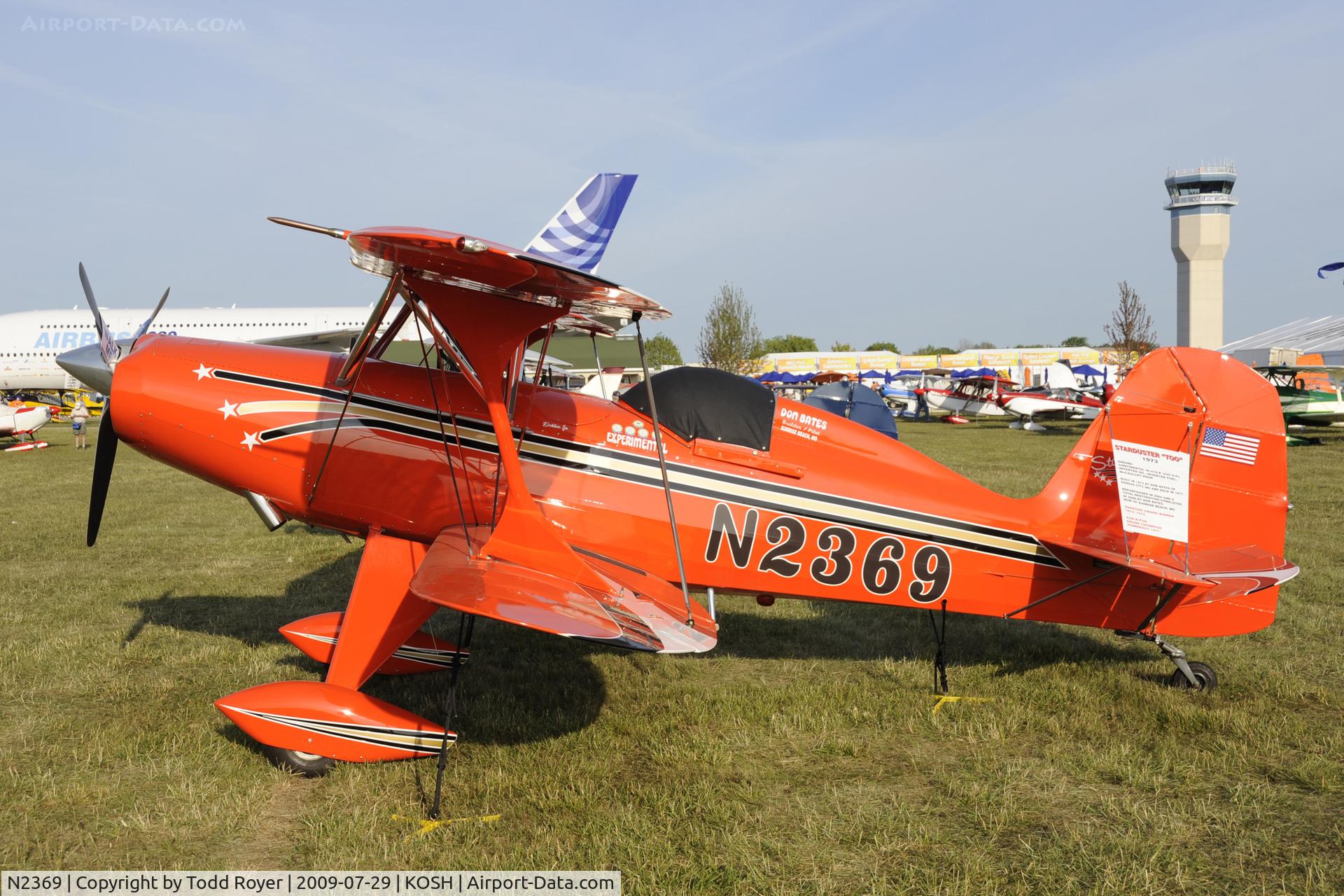 N2369, 1973 Stolp SA-300 Starduster Too C/N DB-1, EAA AIRVENTURE 2009