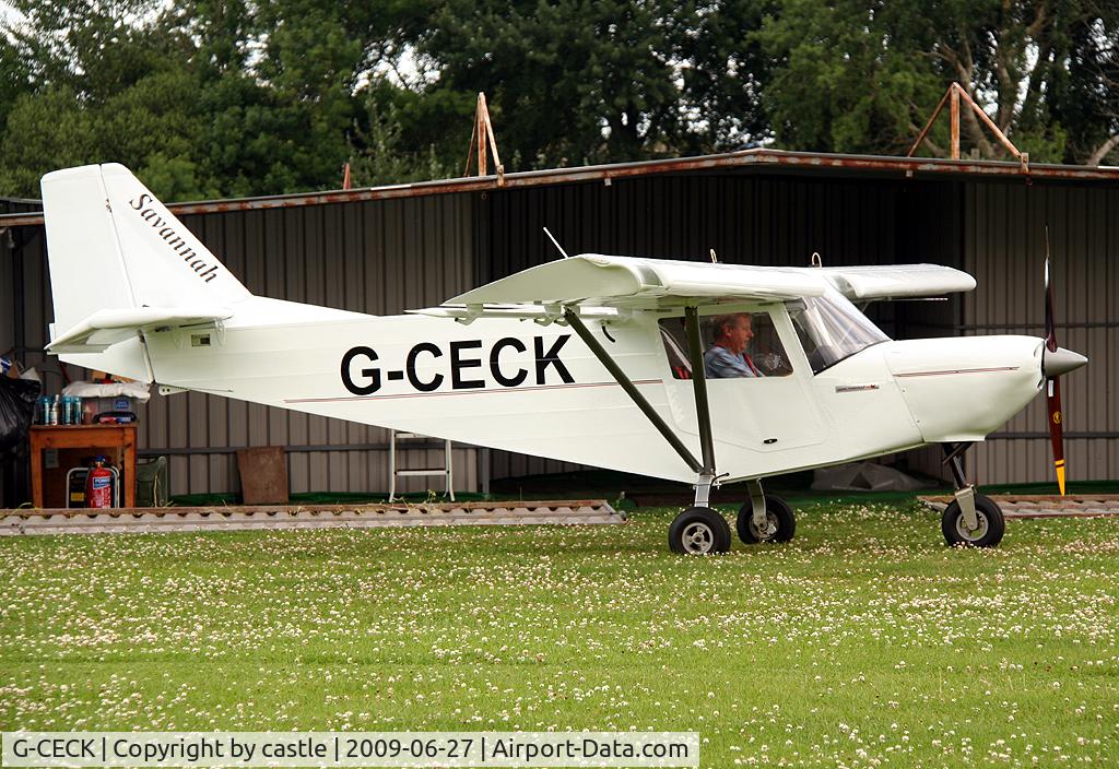 G-CECK, 2006 ICP MXP-740 Savannah Jabiru(5) C/N BMAA/HB/495, seen @ Weston Zoyland