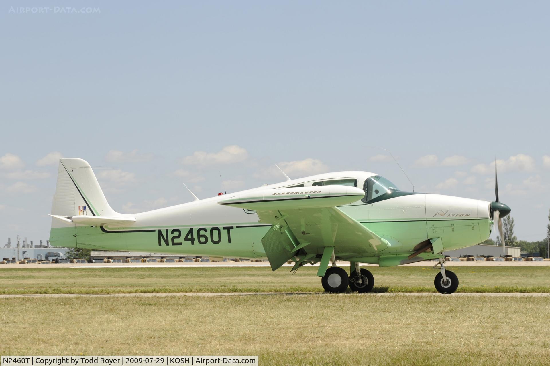 N2460T, 1962 Navion Rangemaster G C/N NAV-4-2460, EAA AIRVENTURE 2009