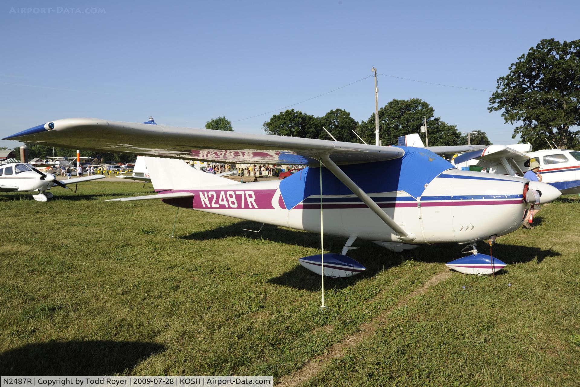 N2487R, 1964 Cessna 182G Skylane C/N 18255587, EAA AIRVENTURE 2009