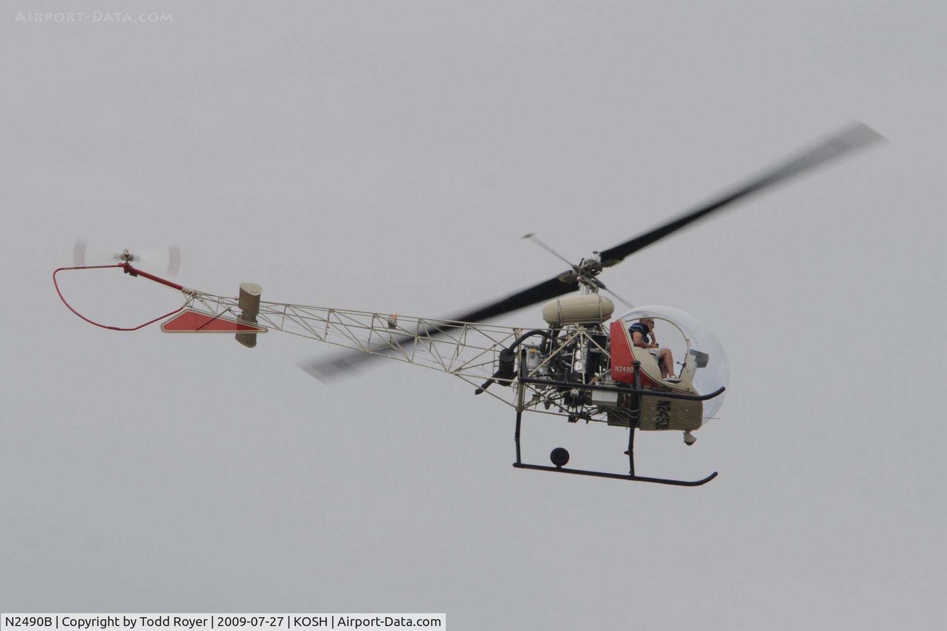 N2490B, 1956 Bell 47G-2 C/N 1516, EAA AIRVENTURE 2009