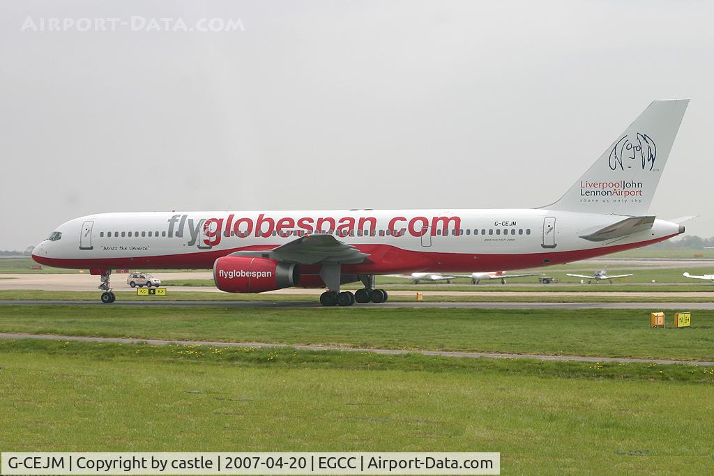 G-CEJM, 1996 Boeing 757-28A C/N 26276, seen @ Manchester