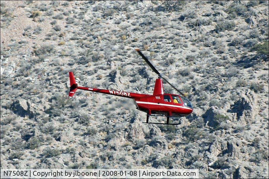 N7508Z, 2005 Robinson R44 II C/N 10609, N7508Z in the Gold Butte Region of southern Nevada