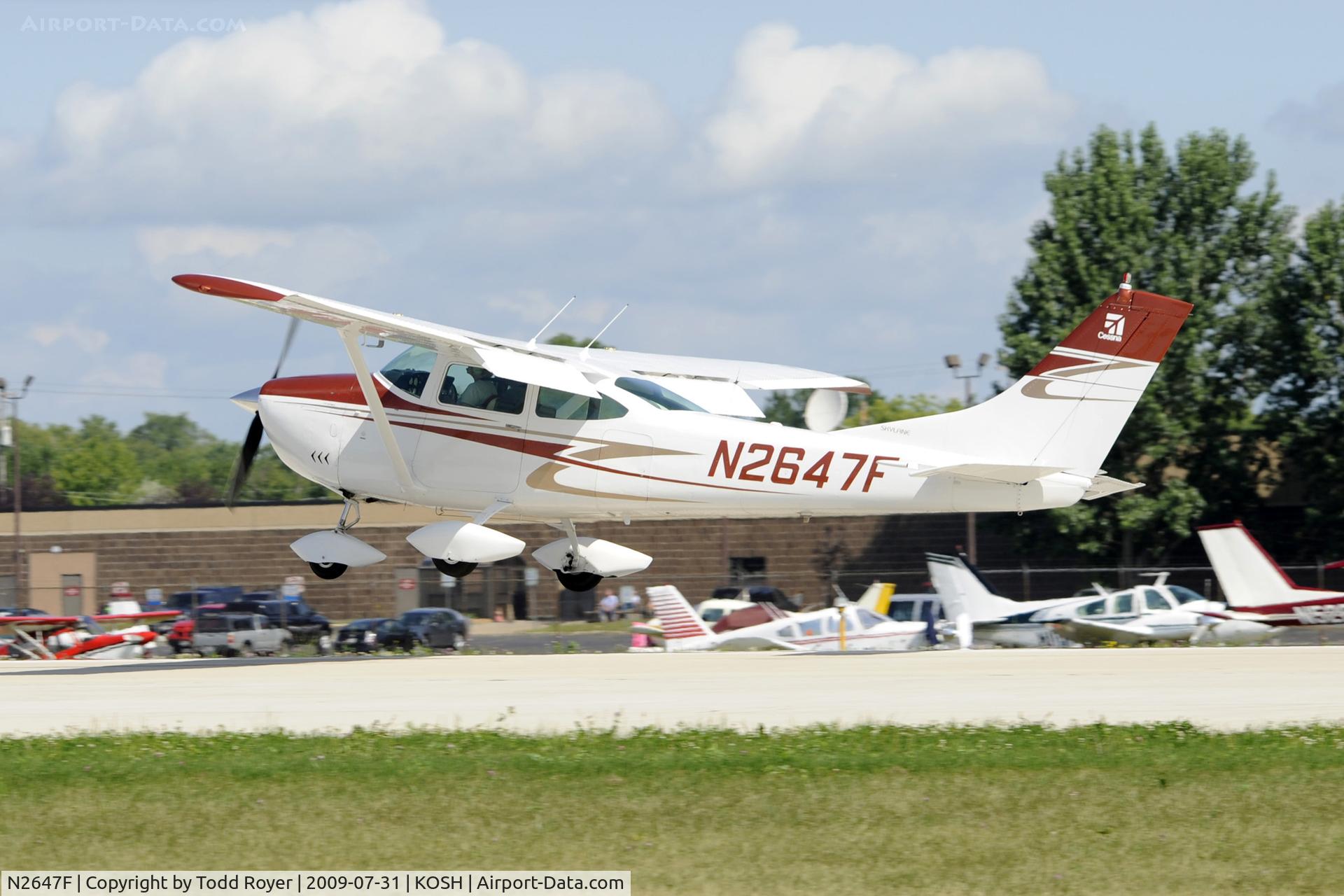 N2647F, 1965 Cessna 182J Skylane C/N 18256747, EAA AIRVENTURE 2009