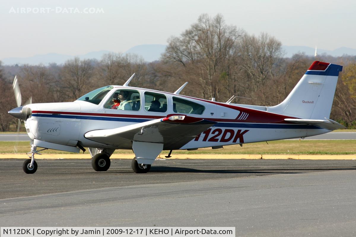 N112DK, 1980 Beech F33A Bonanza C/N CE-904, If you're not the pilot or copilot, the view is pretty lousy.