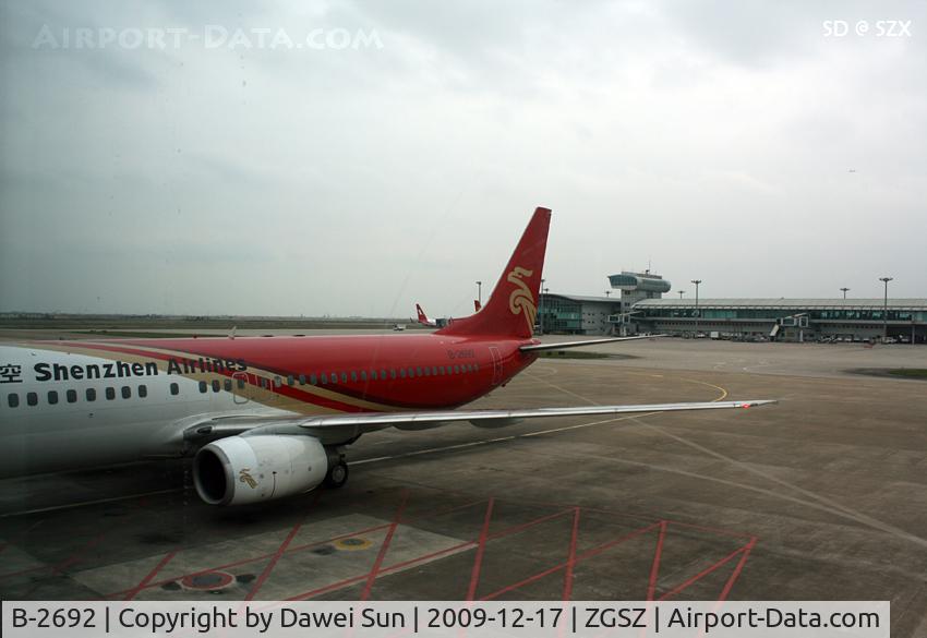 B-2692, 2001 Boeing 737-8Q8 C/N 28241, Shenzhen Airliners ZH9801