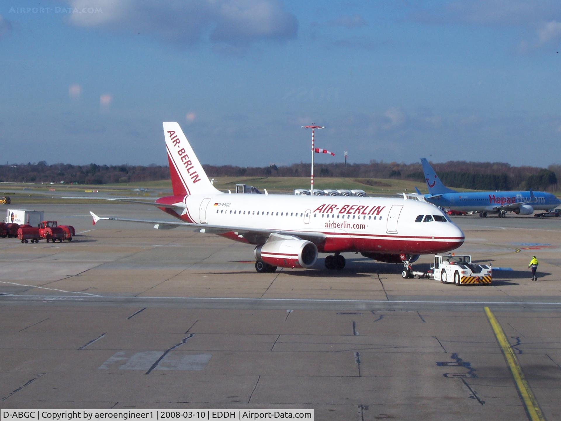 D-ABGC, 2005 Airbus A319-132 C/N 2468, D-ABGC in Hamburg