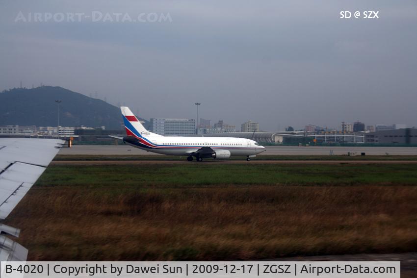 B-4020, 1995 Boeing 737-34N C/N 28081, China Airforce 737