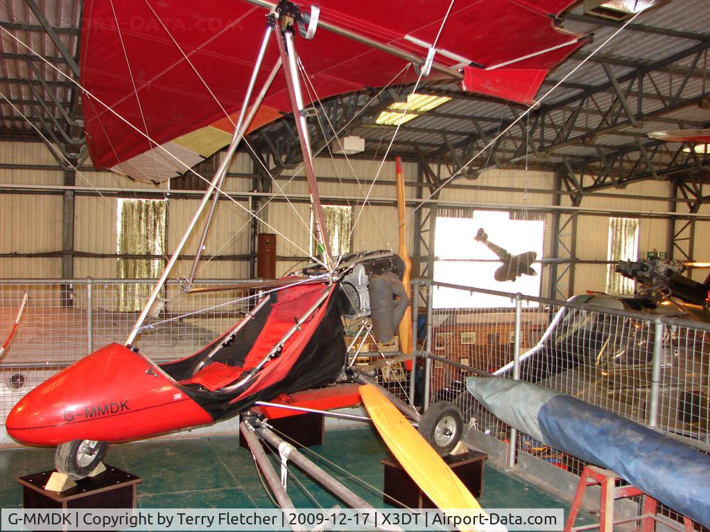 G-MMDK, 1983 Flexiform Sky Sails STRIKER/TRI-FLYER C/N 18116883, exhibited at the Doncaster AeroVenture Museum