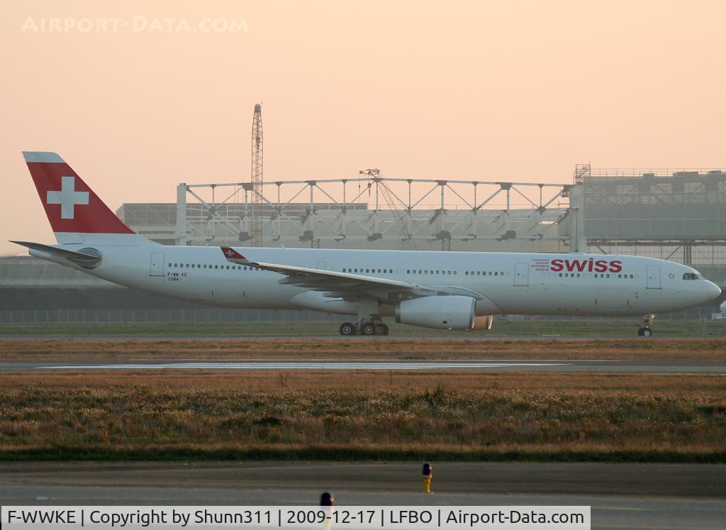 F-WWKE, 2009 Airbus A330-343 C/N 1084, C/n 1084 - To be HB-JHE